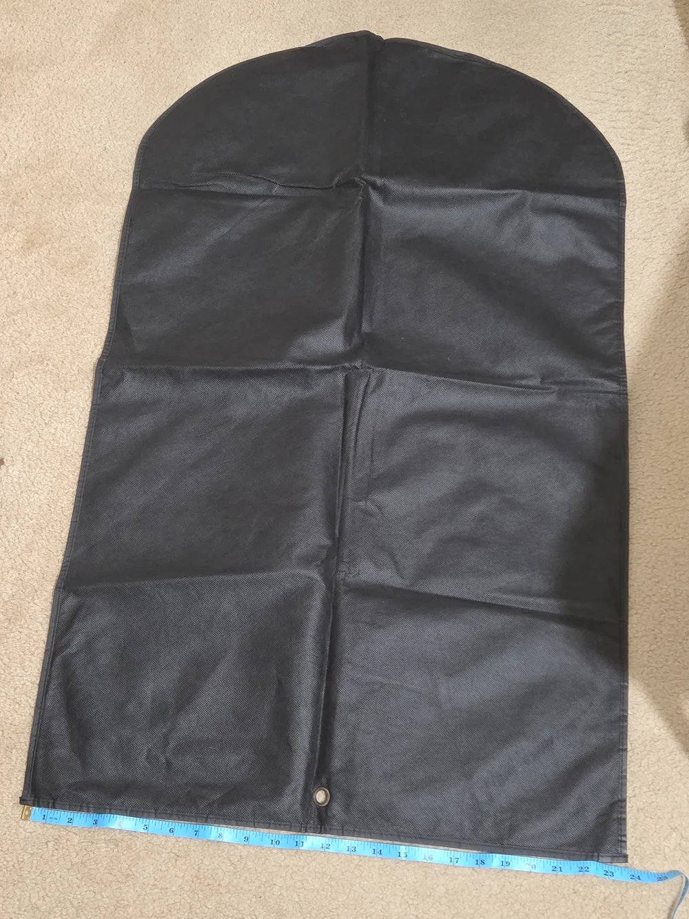 Wheels & Dollbaby Large Black Garment Bag with Logo